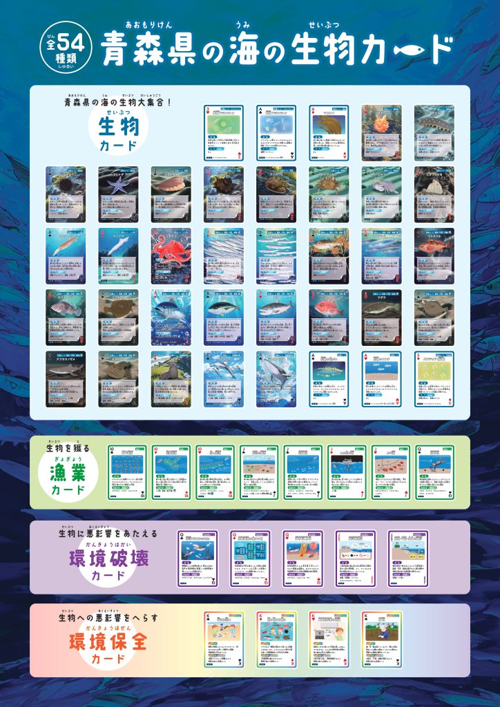 爆誕】青森県の海の生物カード | 青森県営 浅虫水族館